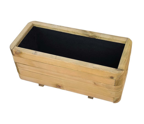 Donica | Gosia sosnowa impregnowana 90 x 40 x 35 cm Donica | Gosia sosnowa impregnowana 90 x 40 x 35 cm