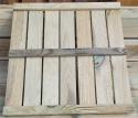 Podest ogrodowy drewniany 50 x 50 x 3,2 cm