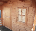 Domek | Kanada 2 ogrodowy 300 x 300 cm 28mm + podłoga 18mm, taras + opierzenia i orynnowanie