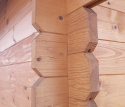 Domek | Kanada ogrodowy 300 x 300 cm 28mm + podłoga 15mm, taras + opierzenia