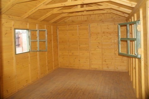 Domek ogrodowy | Peter 450 x 300 cm + Taras 225 cm Domek ogrodowy | Peter 450 x 300 cm + Taras 225 cm