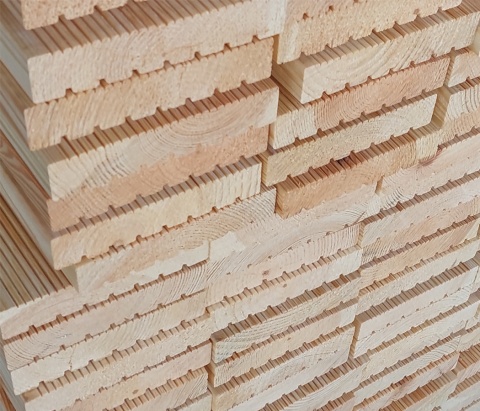 Deska tarasowa | sosnowa sucha 27 x 145 x 4000 mm Deska tarasowa | sosnowa sucha 27 x 145 x 4000 mm