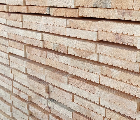 Deska tarasowa | sosnowa sucha 27 x 145 x 4000 mm Deska tarasowa | sosnowa sucha 27 x 145 x 4000 mm