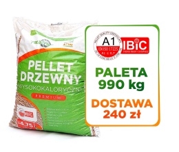 Drewno opałowe | Pellet drzewny 990KG EN 17,1 MJ