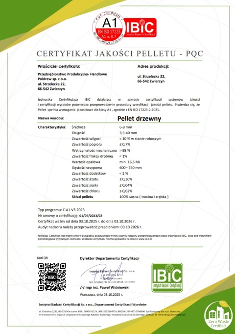 Drewno opałowe | Pellet drzewny 990KG EN 17,1 MJ Drewno opałowe | Pellet drzewny 990KG EN 17,1 MJ