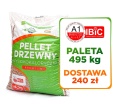 Drewno opałowe | Pellet drzewny EN A1 17,1 MJ/kg (4,75kwh/kg) - PALETA 495 kg