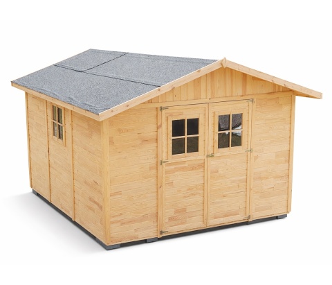 Domek | Ogrodowy narzędziowy Napoli 300 x 300 cm z podłogą