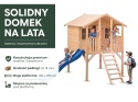Domek zabaw Borys ze zjeżdżalnią