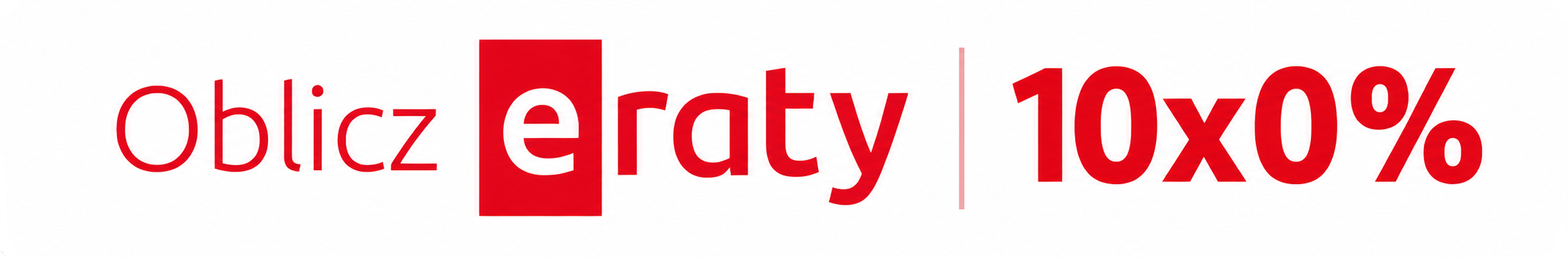 Przycisk Oblicz eRaty - 10 rat 0% na karcie produktu